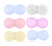 SOIMISS 10 pezzi Custodie per Contenitori Design Impermeabili per Viaggi e Uso Colore Blu Protezione per Occhiali