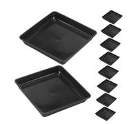 SOIMISS 10 Pezzi di Vaschetta per L'Acqua Rotonda in Plastica Raccoglitore d'Acqua Sottovasi per Piante Sottovasi per Vasi da Vaschette per L'Acqua per Vasi da