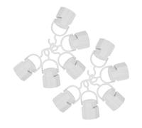 SOIMISS 10 pezzi Portalampada LED con Gancio Integrato Supporto Portatile per Campeggio Emergenze e Uso Interno Esterno Facile Installazione e Compatibilità