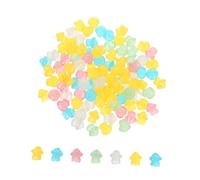 SOIMISS 100 Pezzi Miniature Resin Glow in The Dark Mushrooms Ornaments For DIY Fairy Terrariums Micro Landscapes And Bonsai Decorations