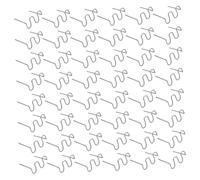 SOIMISS 100 pezzi Ondulati Graffette per Riparazione Plastica Auto Punti Caldi per Paraurti Riparazione Completo per Macchina Saldatrice Plastica Compatibile con Tutti i Modelli