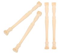 SOIMISS 12, 4 Pezzi Accessori Decorativi per Micro Paesaggi, Colonne Miniature per Mini Case Fai da Te