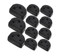 SOIMISS 12 pezzi Gancio Fissaggio Corde Chitarra Ritenzione Tensione Corde per Elettriche e Bassi Facile Installazione Leggero e Compatto Accessorio Duraturo per Musicisti