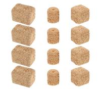 SOIMISS 12pezzi Miniature Straw Hay Bales Da Decorazione Per Case Delle e Micro Aspetto Realistico Resistente Alle Per Decorazioni Autunnali e Progetti Da Te