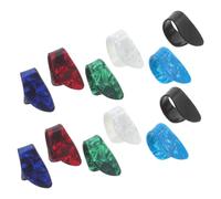 SOIMISS 12pezzi Plettri per Medi in Celluloide per Chitarra Acustica Ukulele Banjo Arpa e Basso Adatti Diversi Stili Musicali e Tecniche Fingerstyle