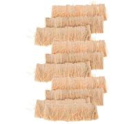 SOIMISS 12pezzi Tetto di Paglia Artificiale Piccolo Modello di Tetto in Paglia per Diorama Realistico Fai da Te per Miniature di Architettura Paesaggistica