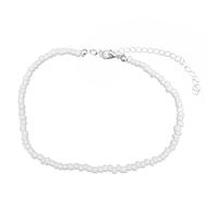 SOIMISS 1Pc Collana Di Perline Di Riso Collana Con Perline Girocollo Con Perline È Colorato Fatto A Mano Collo Di Pizzo Piccolo Perline