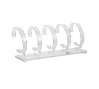 SOIMISS 1pezzi Espositore Orologi Trasparente Acrilico Rimovibile Design Multi-booth Per Vetrina Per Gioielli e Orologi Resistente e Elegante