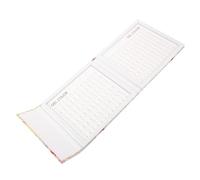 SOIMISS 1pezzi Libro Dei Colori Per Unghie Colori Per Gel Smalto in Scatola Bianca Scheda Mostra Scheda Campione