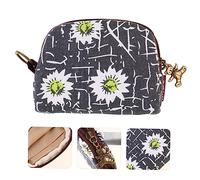SOIMISS 1pezzi Mini Daisy Printed Coin Purse Portamonete Per Ragazze Design e Compatto Perfetta Per Portare Monete e Piccoli Idea Per Amiche e
