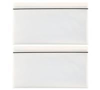 SOIMISS 2 pezzi Album Raccoglitore per Biglietti Trasparente Organizer Portatile per Collezioni di Concerti Cinema e Viaggi Mini Quadernino per Custodia Ricordi