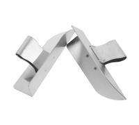 SOIMISS 2 Pezzi Angolari per Cartongesso Acciaio Inox Strumenti per Intonacatura Interni Ed Esterni Spatola Ergonomica per Finitura Precisa