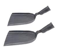 SOIMISS 2 pezzi Cenere Carbonio Resistenti da Pratiche Palette per Carbone Manico per Impugnatura Leggere e Portatili per Barbecue e Riscaldatori