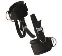 SOIMISS 2 Pezzi Cinghie Caviglia Regolabili per Allenamento Gambe con Macchine Cavo Superficie Liscia per Comfort e Sicurezza Compatibili con Manubri e Attrezzi Fitness Uomo Donna