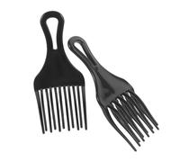 SOIMISS 2 pezzi Pettine per Acconciature con Denti Extra Larga Pettine Parrucchiere per Spessi e Intrecciati Durevole e