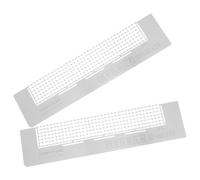 SOIMISS 2 Pezzi Righello Guida per Arte Diamante, Acciaio Inox, 216 Griglie | Allineamento Efficiente, Antiaderente, per Principianti ed Esperti, per Progetti 5d e Punto Croce