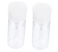 SOIMISS 2 Pezzi Riutilizzabili da Viaggio Petg Contenitori per Liquidi a di Perdite Bottiglie Cosmetici 100Ml per Detergente Mani Lozione e Kit Liquidi Esterno