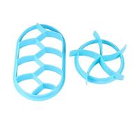 SOIMISS 2 Pezzi Stampo per Pane in Plastica Blu Rotondo e Accessori da Forno per Modellare e Decorare Dolci e da Te Strumenti e Negozio