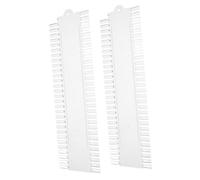 SOIMISS 2 Pezzi tabellone per la pittura dello smalto per unghie polacco Unghia X pratica espositore smalti unghie valigetta smalti tavola per esercitarsi con lo smalto per unghie