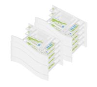 SOIMISS 20 Pezzi Oggetti di Scena per Fermate dell'Autobus in Miniatura Struttura Plastica Resistente per Case delle Bambole e Scenari Urbani Decorazione Realistica per Layout e