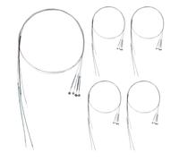 SOIMISS 20 Pezzi Set Corde per Violino in Acciaio, 4 Corde le Note Re e Sol | Compatibilità 4/4 e 3/4, Acciaio Resistente, Stabilità D'intonazione, Kit