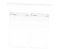 SOIMISS 20pcs Vinyl Record Monte A Parete Holder Clear Acrylic Album Display Display Rivista Rack Kids Bookshelf Floating Wall Scaffali A Parete Galleggianti