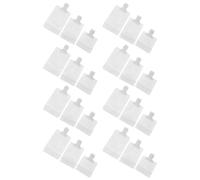 SOIMISS 24pezzi Contenitori per Shampoo da Viaggio Ricaricabili Custodia di Perdite Sacchetto di Plastica per Conservazione Borsa da Viaggio per Lozioni Contenitore Cosmetico