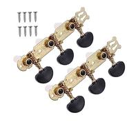 SOIMISS 2pezzi Accordatore per Chitarra Trittico per Chitarra Acustica Nero Piroli Personalizzati e Resistente