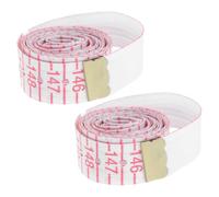 SOIMISS 2pezzi Morbido Marcature Braille Tattili Per Non Vedenti in Materiale Resistente Strumento Di Misurazione Flessibile Per Attività Domestiche Viaggio