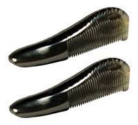 SOIMISS 2pezzi Pettine in Corno Di Bue Naturale Pettine Fine Levigato Per Cura Capelli Senza Elettrostatica Antispezzatura e Massaggio Delicatamente Capelluto