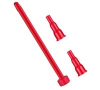 SOIMISS 3 Pezzi Adattatore Serbatoio Benzina Torcia Chiave Ugello Attaccamento Accendigas Portatile Convertitore Suggerimenti Sostituzione Bombola del Gas Potere Plastica ABS Rosso