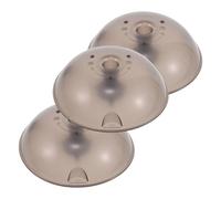 SOIMISS 3 Pezzi Contenitore Raccogliolio per Aspiratore Cucina Trasparente in Plastica Resistente al Calore Raccoglitore di Grasso Rimovibile Compatibile con Robam 3pcs