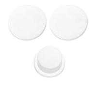 SOIMISS 3 Pezzi Protezione Invisibile Porta Maniglia Cilindrico Silicone con e per Trasparente, AntiGraffio Multifunzione Design Contemporaneo Quasi Bagno e Ufficio