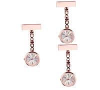 SOIMISS 3 Pz Tavolo Dell'infermiere Orologio Da Bavero Da Infermiera Orologio Da e Clip Sull' istico Digitale Per e Pin-on Lega Golden