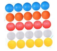 SOIMISS 30 Palline da Allenamento Golf Cave Non Porose Colorate Set 6 Pezzi per Colpi Indoor Sicure e Leggere per Pratica Swing in Casa