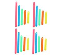 SOIMISS 30 pezzi Bastoncini Geometrici Snodabili in Plastica per Ragazzi e Ragazze Strumento Montessori per Apprendere Forme Poligonali Calcolo Area e Perimetro Gioco Educativo per Scuola
