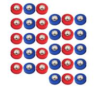 SOIMISS 30 Pezzi Dischi di Ricambio per Curling da Tavolo Mini Rulli Scorrevoli per Shuffleboard Accessori Leggeri e Portatili per Giochi Indoor e Riunioni Familiari