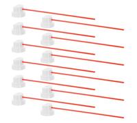 SOIMISS 30 pezzi Ugelli Spray in Plastica Resistenti per Bombolette Aerosol Ugelli Verniciatura Spray Kit Ricambio Tips per Decorazione e Riparazioni Facili