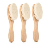 SOIMISS 3pezzi in Legno Per Per Ragazzo Ragazza Ragazza e Ragazzo Piccoli Con Setole Morbide Per Delicato Del Capelluto Per Dei Pulizia Della Doccia