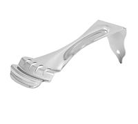 SOIMISS 4 corde Piastra Corde Chitarra Stringhe in Metallo per Chitarra Resonator Sostituzione Tailpiece per Volume e Sustain Migliorati Accessorio Elegante per Musicisti