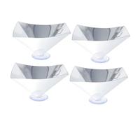 SOIMISS 4 Mini Proiettore Olografico con Ventosa Giocattolo Scientifico per Kit Esperimenti Ottica Portatile per in Ambienti Oscuri