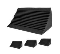 SOIMISS 4 Pezzi Acustici Fonoassorbenti per Insonorizzazione Murale Materiale Ad Densità per Cinema e Ktv Assorbimento Rumore e Isolamento Design Moderno e Versatile