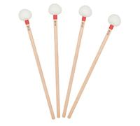SOIMISS 4 Pezzi Bastoncini Di Timpano Di Bacchette a Percussione Bacchette Per a Percussione Sentiti Mallet Timpani Beige Acero