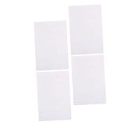 SOIMISS 4 pezzi Blocchi Note Carta Bianca Vuota per Appunti e Matematica Esercizi Studenti con Carta Protettiva per Occhi Pratico e Resistente per Scrivere e Disegnare Ovunque