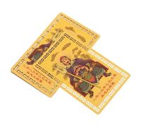 SOIMISS 4 Pezzi Tradizionali Cinesi Taisui Anno Serpente Carte Protettive Delicate per Decorazione Casa e Regalo di Buona Fortuna