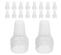 SOIMISS 40 pezzi Adattatore Raccordo Plastica per Riempimento Rapido Palloncini d Acqua Connettore Tubi Plastica Resistente per Lanciatore Palloncini Kit Raccordi Hose Barb per Gonfiaggio