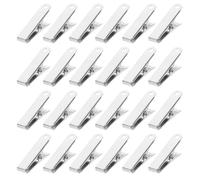 SOIMISS 40 Pezzi Morsetti a Coccodrillo in Metallo Mini Morsetti a Molla Clip Metalliche per Cavi Forte Serraggio e Resistenza alla Corrosione per Test Elettrici e Cablaggio Fai da Te