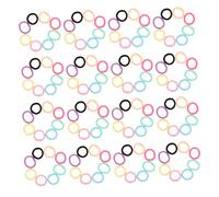 SOIMISS 400 Pezzi Elastici per Colorati per Bande Elastiche Morbide e Cuciture Accessori Divertenti per Look Quotidiani e Festivi