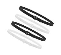 SOIMISS 4pezzi Cintura Elastica Regolabile Per Donna Fascia Elastica Per Invisibile Sotto i Vestiti Adatta Per Top e Maglioni Cintura Per Infilare La Camicia