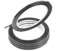 SOIMISS 5 Nastro per Tastiera Violino Nero Adesivi Guida Diteggiatura per Principianti Aiuto Pratica Posizione Dita per Violino Senza Danni